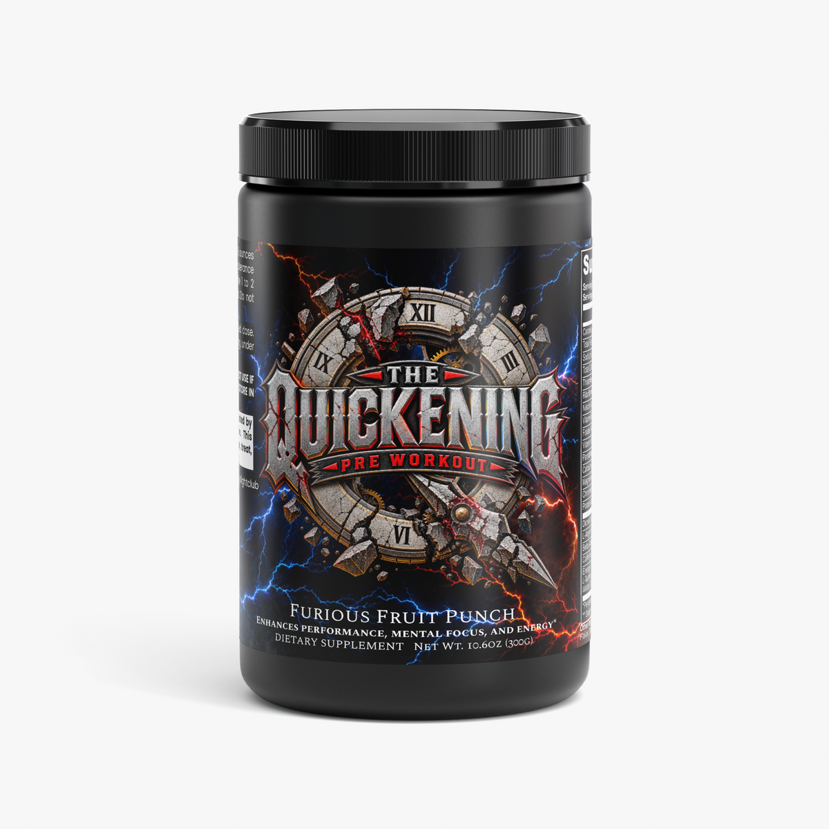 The Quickening Extreme Pre-Workout (Fruit Punch)