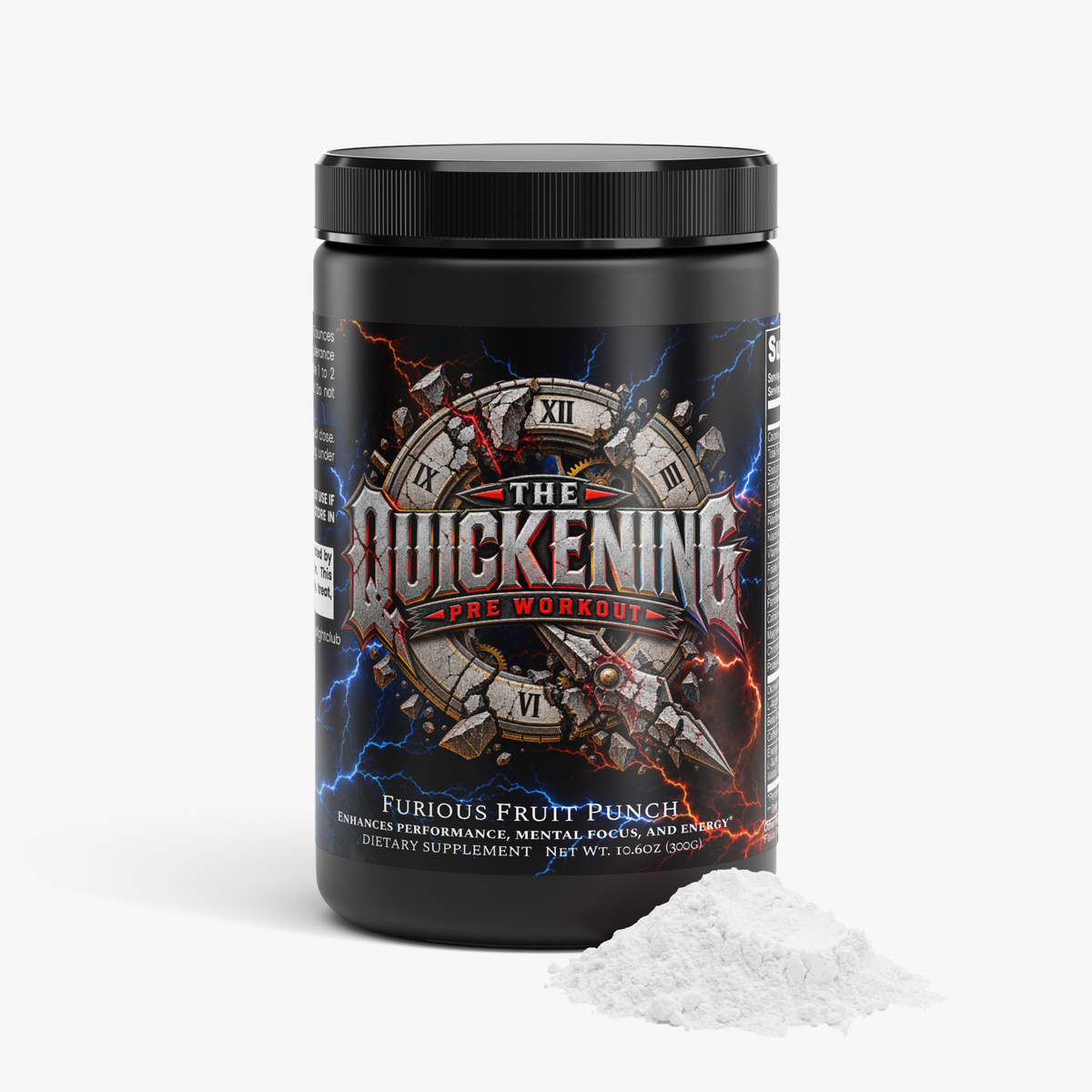 The Quickening Extreme Pre-Workout (Fruit Punch)